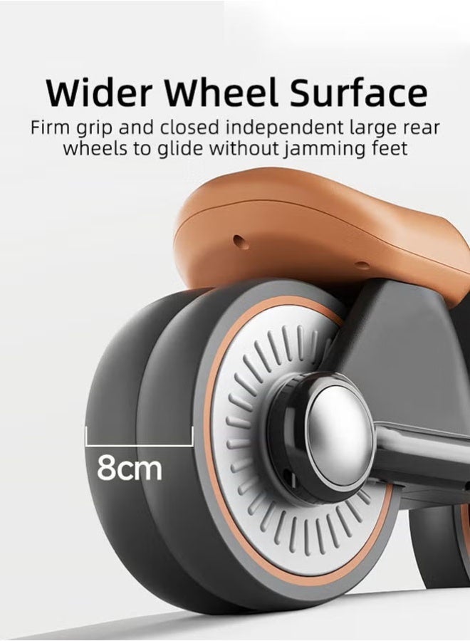 Baby Balance Bike with Silent Wheels, No Pedal Baby Walker, Mini Baby Bike with Lights and Music, Sturdy Safe Ride On Toys, Easy Set-Up, Great Gift Choice as Indoor and Outdoor Toy, 52*22*34cm - Image 5