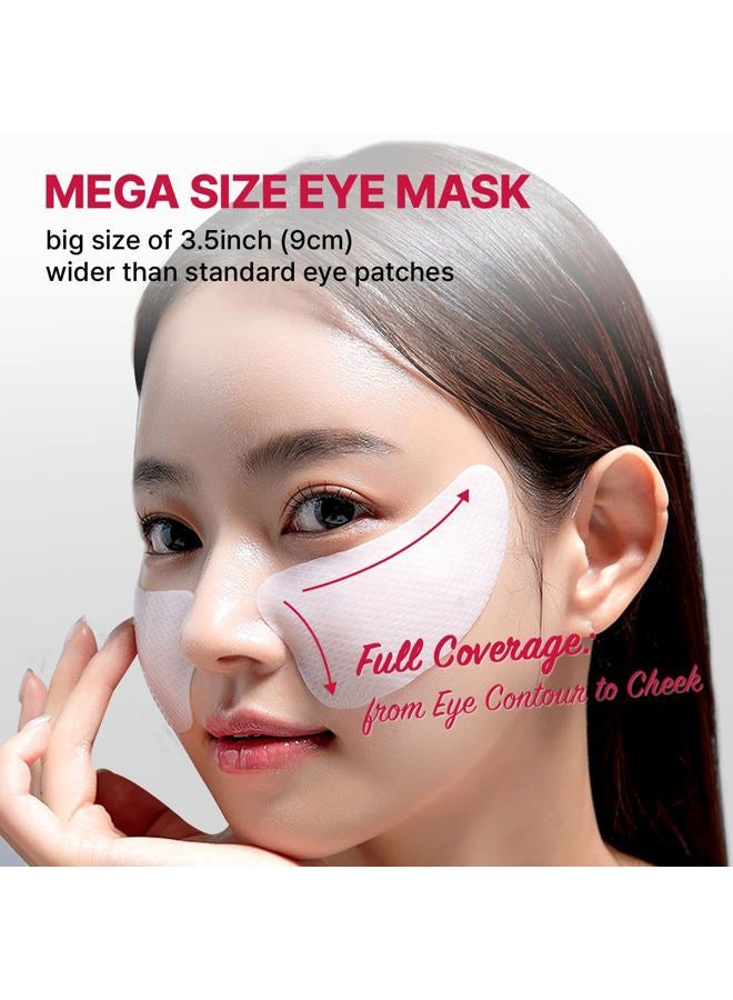 MEDITHERAPY Wrinkle-fit Tangle Eye Patch - Under Eye Patches for Dark Circles and Puffy Eyes - Eye Bags Treatment for Women - Mega Collagen Gel Pads for Puffiness - Firming & Deep Hydrating - 4EA - Image 3