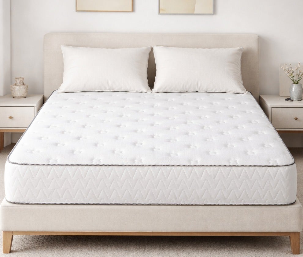 Rexal Home Horizon Pocket Spring Mattress 140 x 200 x 30 cm – Hybrid Mattress with Cool Gel Memory Foam & Medium Firm Support