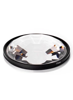 Generic 77mm Kaleidoscope Prism Camera Glass Filter Variable Number of Subjects SLR Photography Accessories  - Image 1