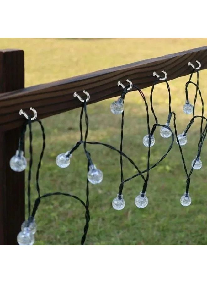 100 قطعة من الخطافات الحلزونية السوداء الثقيلة سهلة التركيب متعددة الأغراض لحوامل النباتات والتخزين - Image 3