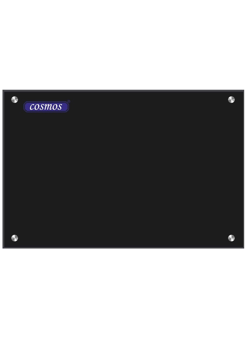 COSMOS - COSMOS MAGNETIC GLASS BOARD (60x40cm, BLACK) - Image 1