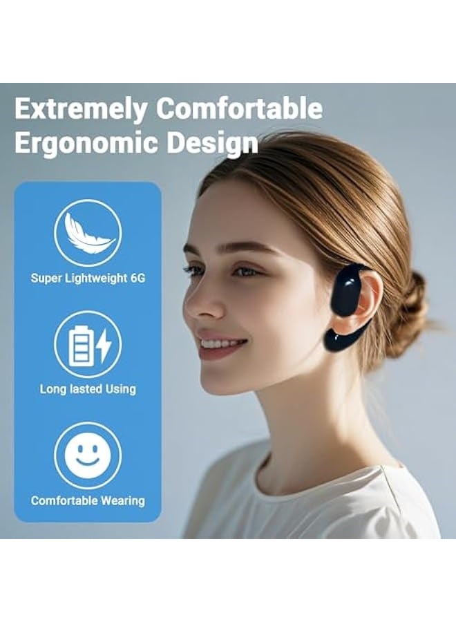 Topleo AI OWS Translator Earbuds, 144 Languages Translator Earphone, 2-Way Real-Time Translation, Advanced ENC Support More Precise Recording and Translation Headset Device, Free Subscription No Extra Fee  - Image 4