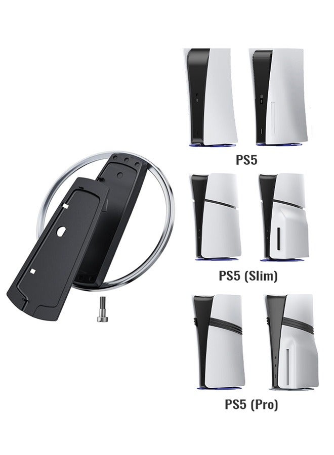 SJet Vertical Stand for PS5/PS5 Slim/PS5 Pro Console with Screw, Non-Slip Base, PlayStation 5 Base Accessories - Image 1