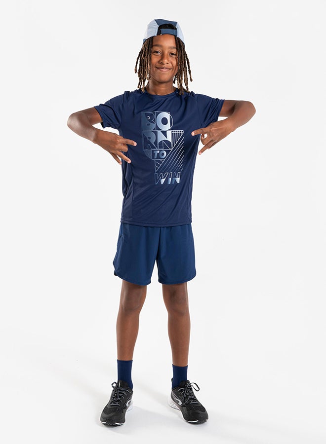 DECATHLON Kids' Breathable Running T-Shirt KIPRUN Dry+ 500- / - Image 2