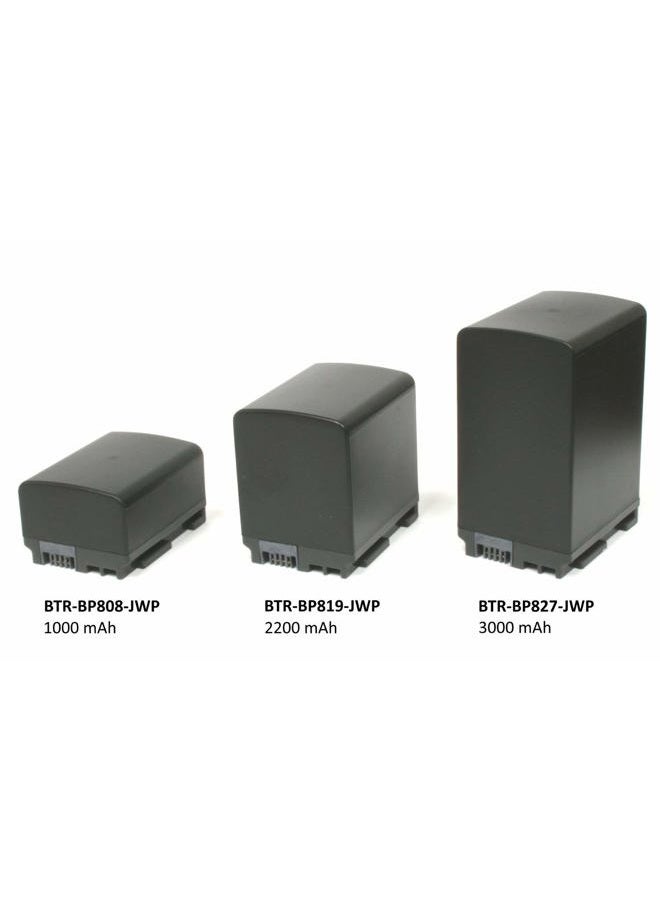Wasabi Power Battery for Canon BP-827 (3000mAh) and Canon VIXIA HF G10, HF G20, HF M30, HF M31, HF M32, HF M40, HF M41, HF M300, HF M400, HF S10, HF S11, HF S20, HF S21, HF S30, HF S100, HF S200, HF10 - Image 4