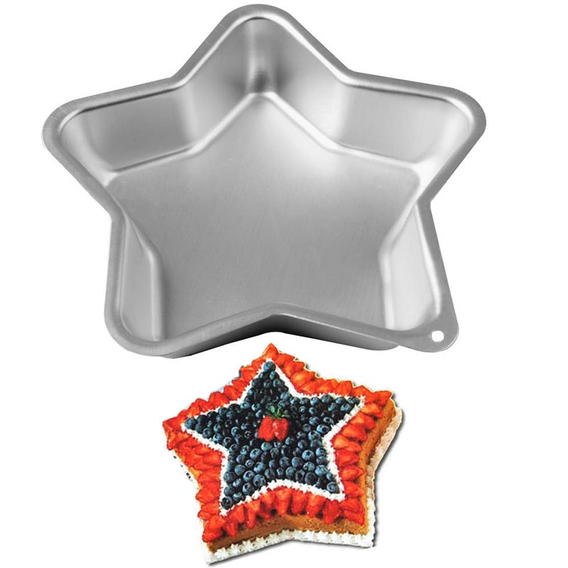 wotoy 8 inch Star Cake Baking Pan Mold Aluminum Alloy - Image 2