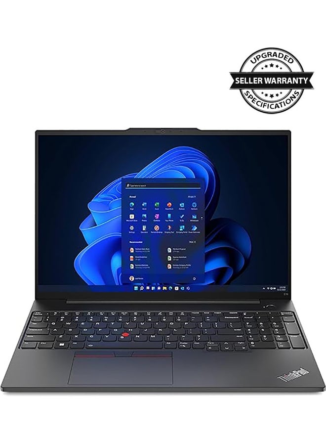 Lenovo Thinkpad E16 Business (Upgraded Version) Laptop With 16-Inch FHD Display, Core i7-1355U Processor/16GB RAM/1TB SSD/Intel Iris Xe Graphics/Windows 11 English Graphite Black
