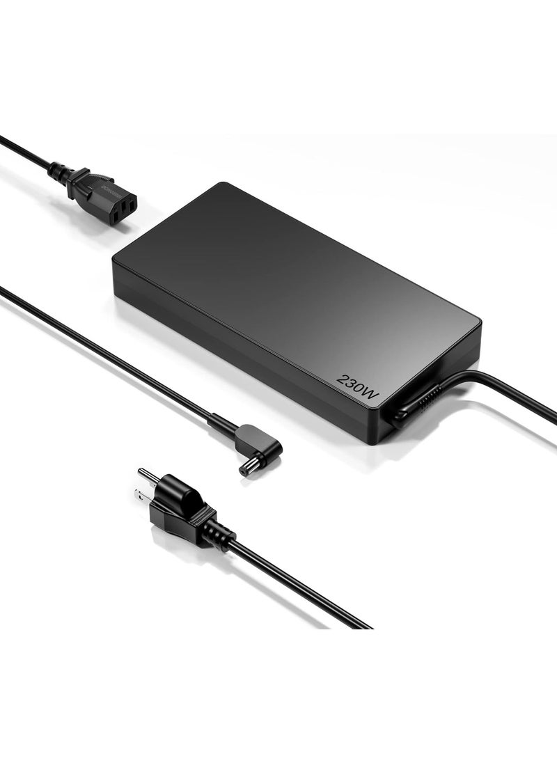 Max Power 230W Laptop Charger for Acer Predator Helios 300 PH315-53 PH315-54 PH315-53-72XD Acer Predator Triton 300 PT315-53 Triton 500 PT515-52 PT515-52-73L3 Acer Nitro 5 16 17 AN16-51 AN17-71 Power Adapter  - Image 1