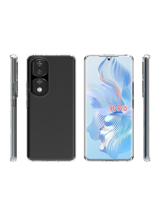 Green Tiger Case For Honor 90 Pro Waterproof Texture TPU Phone Case - Image 2