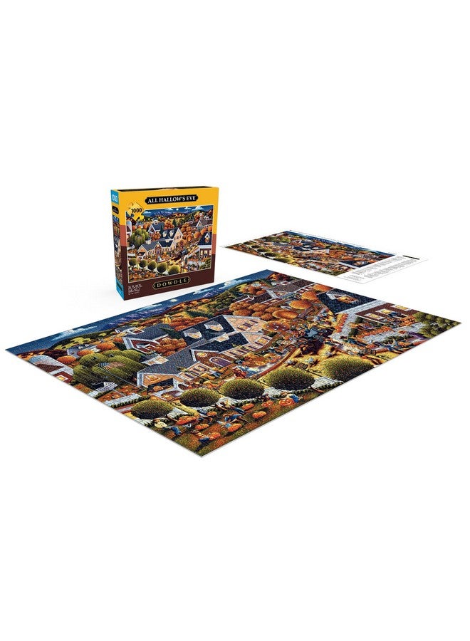 Buffalo Games - Dowdle - All Hallow's Eve - 1000 Piece Jigsaw Puzzle for Adults -Challenging Puzzle Perfect for Game Nights - Finished Size is 26.75 x 19.75 - Image 4