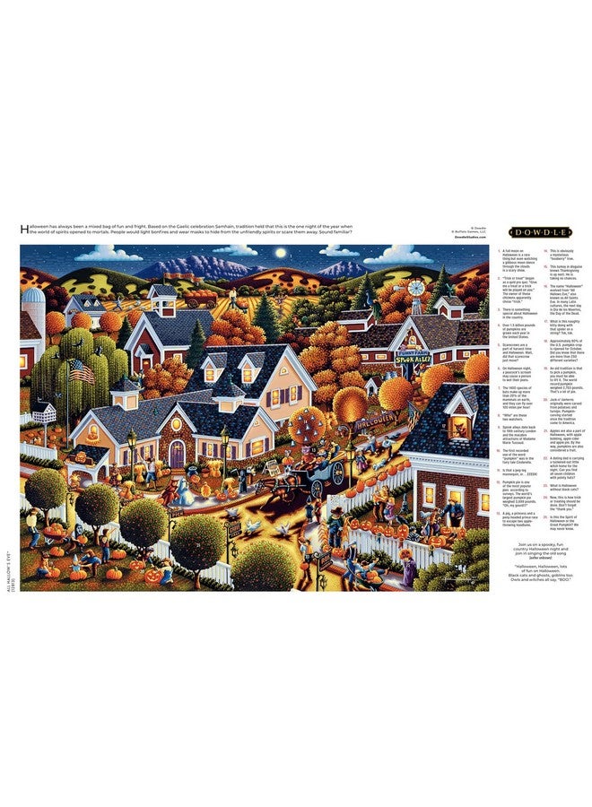 Buffalo Games - Dowdle - All Hallow's Eve - 1000 Piece Jigsaw Puzzle for Adults -Challenging Puzzle Perfect for Game Nights - Finished Size is 26.75 x 19.75 - Image 5