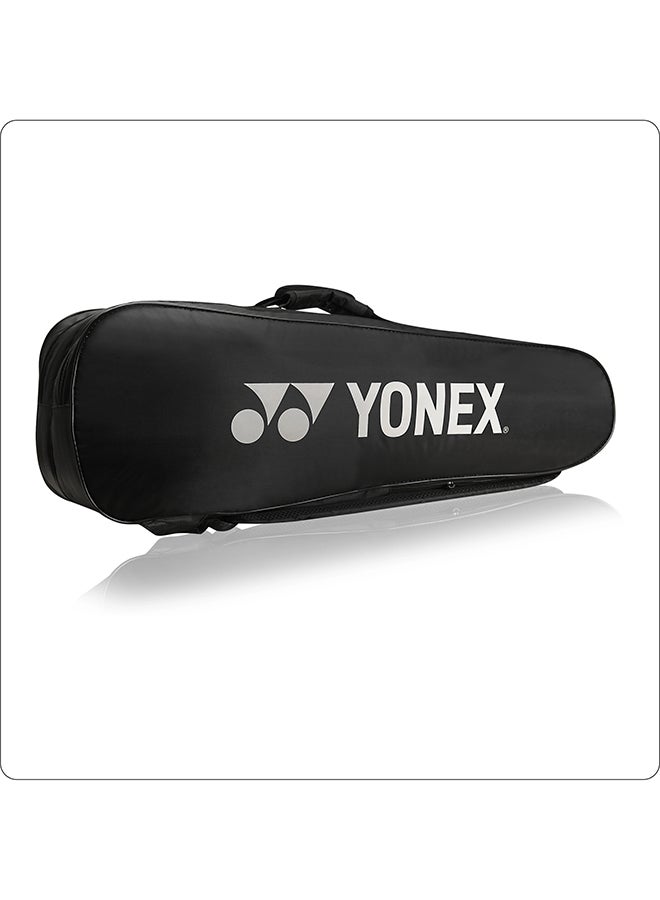 Yonex Stylish Badminton Kit Bag – 6 Racquet Capacity Sports Bag with Double Zipper Main Compartment, Clothes Storage, Side Pocket and Adjustable Back Straps - Image 2