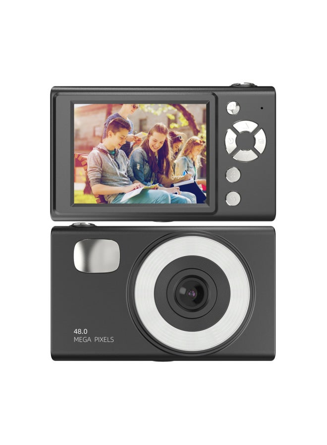 H12 Camera Student Party CCD Retro Old Card Machine Portable With 2.8 Inch High Color Value-Body Color:16g Memory Card - Image 4