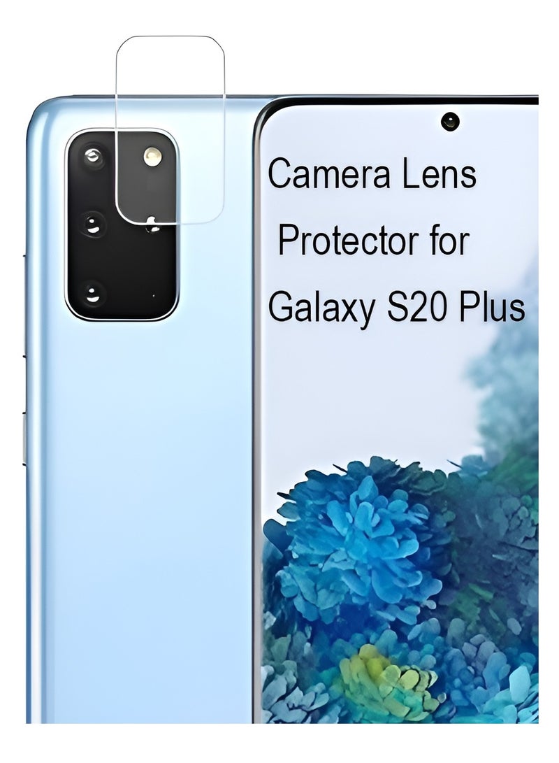 BORTONY Samsung S20 Plus Camera Lens Protector Ultra Slim Crystal Clear Bubble-Free Galaxy S20 Plus Camera Lens Protector High Definition Anti-Scratch Film for Galaxy S20 Plus - Image 1