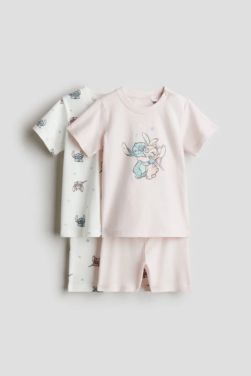 H&M 2-pack cotton pyjamas