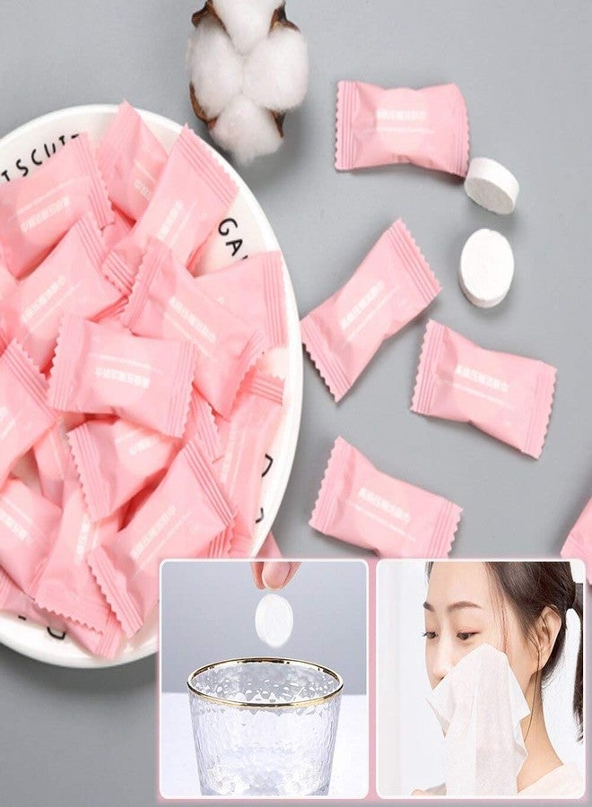 Crizer Outdoor Travel Magic Tablet Coin Tissue Compressed Coin Towels, Biodegradable Wipes, Disposable Towel Tablet Coin Napkin Expands With Water Cloth Wipes Paper Tissue - Image 3