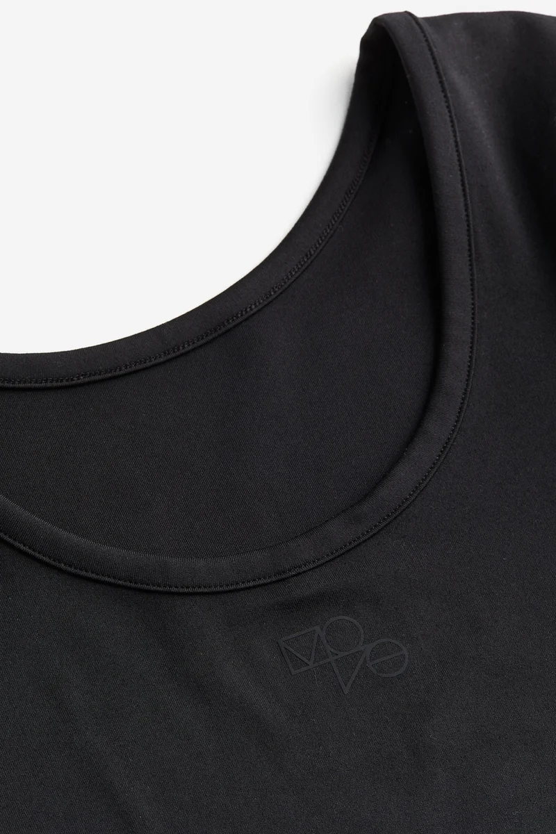 اتش اند ام طقم رياضي من نسيج دراي موف- قطعتين