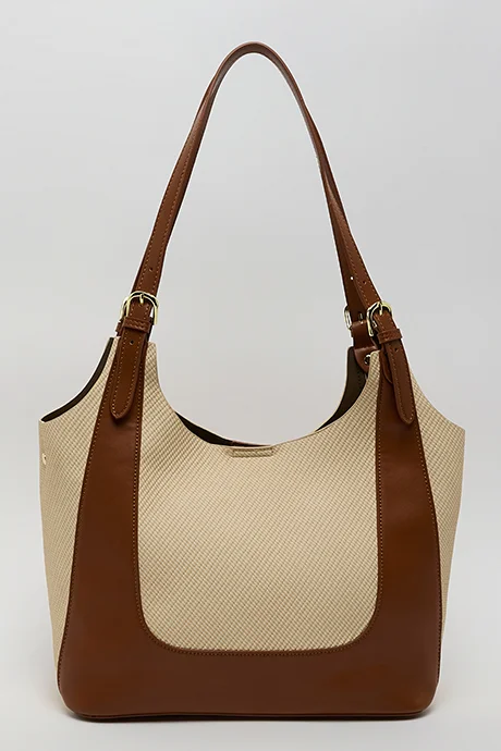 أر أند بي Color Block Shoulder Bag
