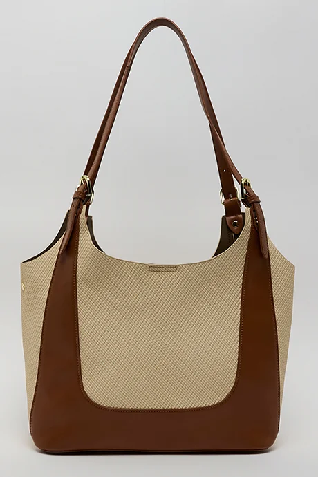 أر أند بي Color Block Shoulder Bag