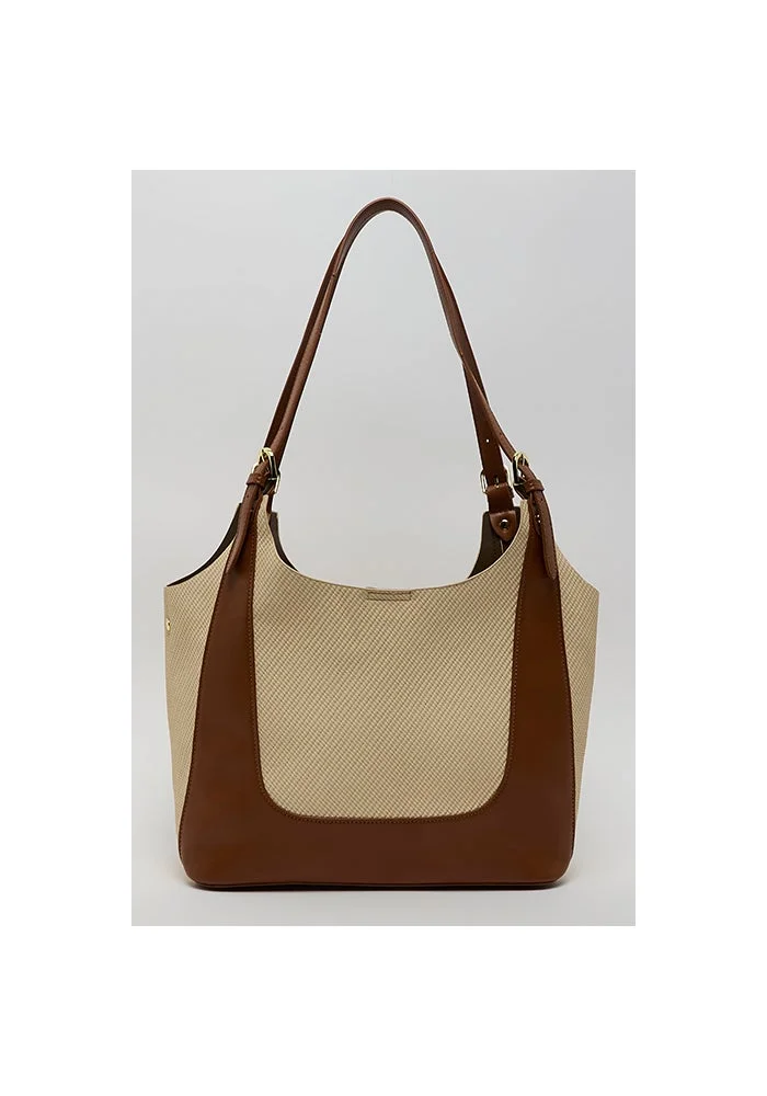 أر أند بي Color Block Shoulder Bag