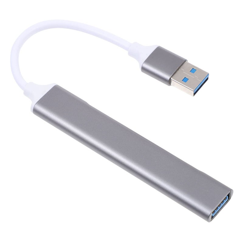 Aluminum Alloy Portable USB Hub 3 0 4 Port Extender No Driver Needed - Image 2