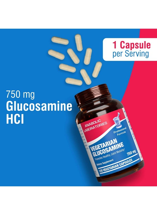 Anabolic Laboratories Vegan Glucosamine Joint Health Supplement - Soft Tissue Cartilage Tendon and Ligament Supplement for Enhanced Mobility Comfort & Flexibility - Non-GMO Shellfish Free & Made in The USA - 120 Servings - Image 3