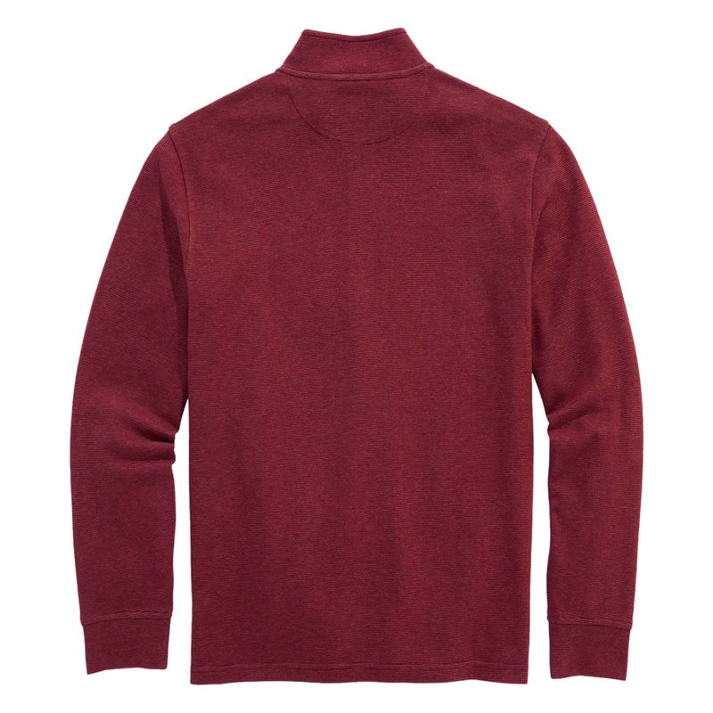 Vineyard Vines Men's Saltwater Quarter-Zip, Crimson - Image 2