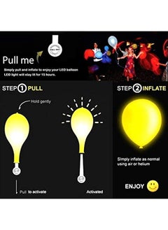 DURKU 25-Piece LED Balloons Set for Neon Party, Birthday Decoration, Anniversaries, Bridal Shower, or Baby Shower  - Image 4
