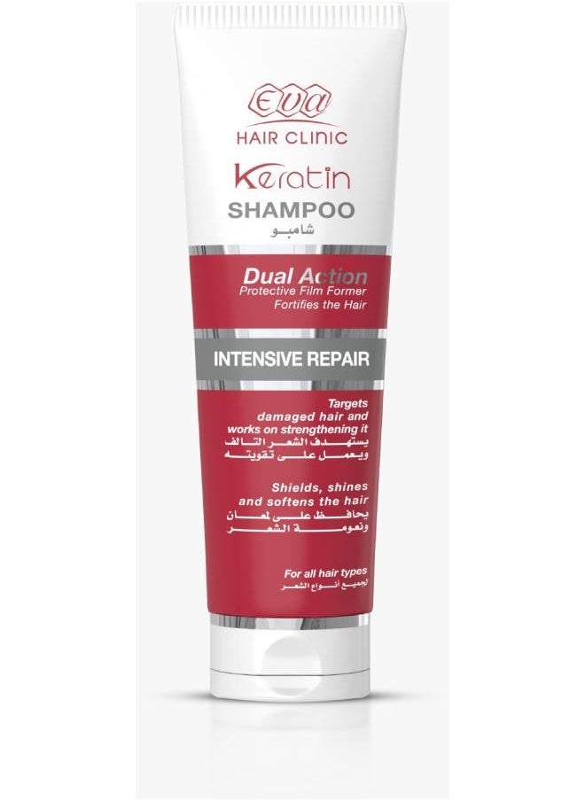 Eva Hair Clinic Keratin Shampoo 230ml + Conditioner 230ml