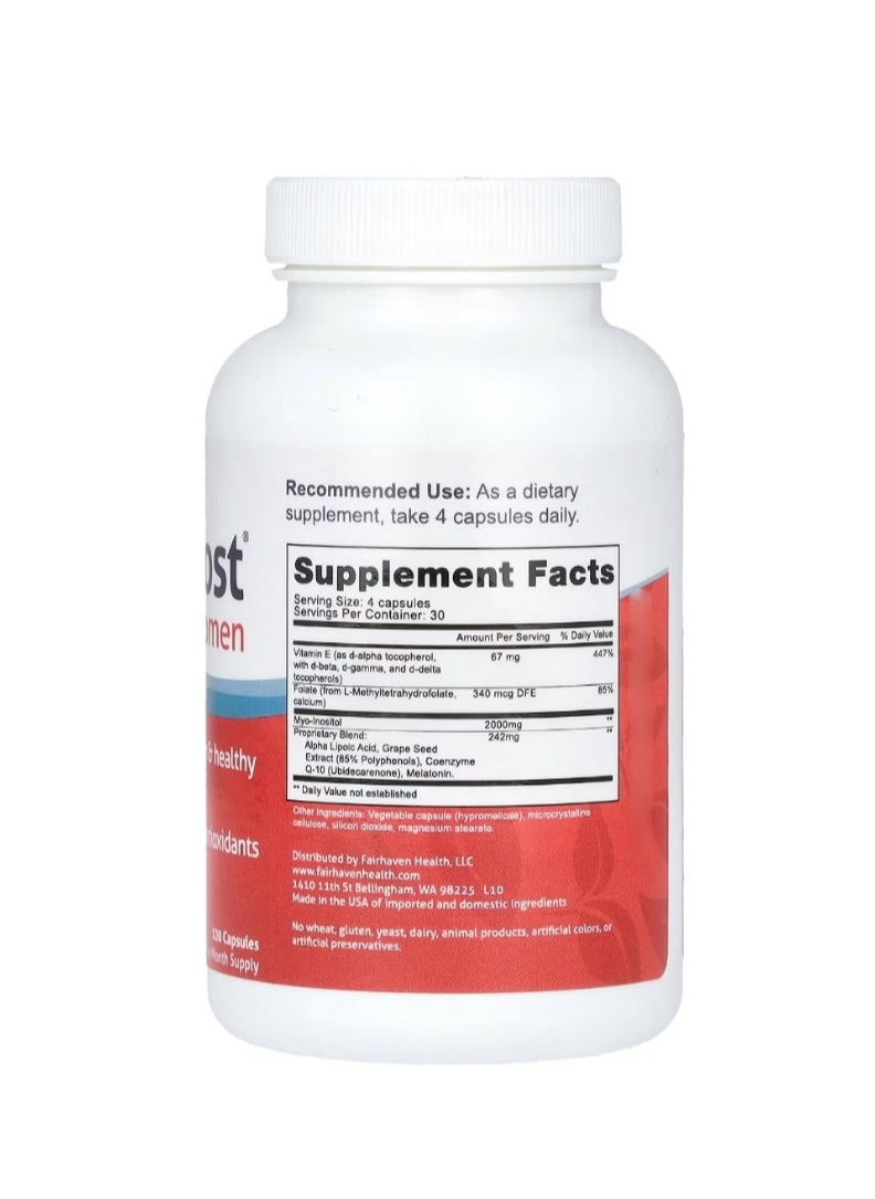 fairhaven health OvaBoost for Women 120 Capsules  - Image 2