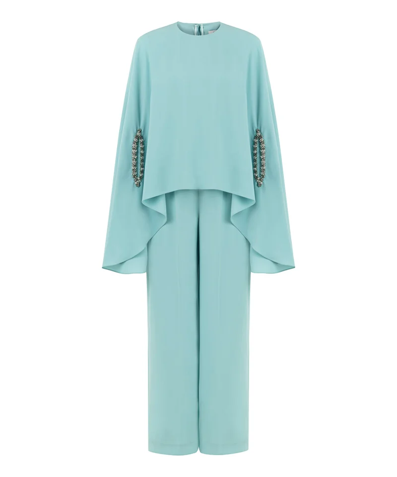 Ipekyol  Embellished Layered Jumpsuit for Women | Best Price UAE
