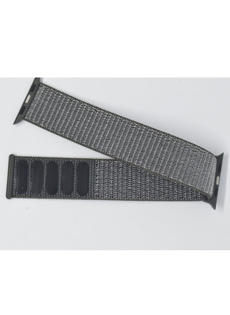BORTONY - Nylon Replacement Watch Band For Apple Series 7/6/5 Size 38/40/41mm - Image 1