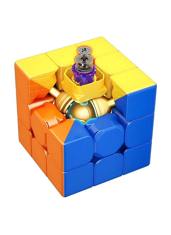 Cubelelo MoYu Super RS3M Ball-Core 3x3 Cube | Maglev with Core Magnets | Highspeed Smooth Lightweight Speed Cube for Children Kids Adults Boys Girls