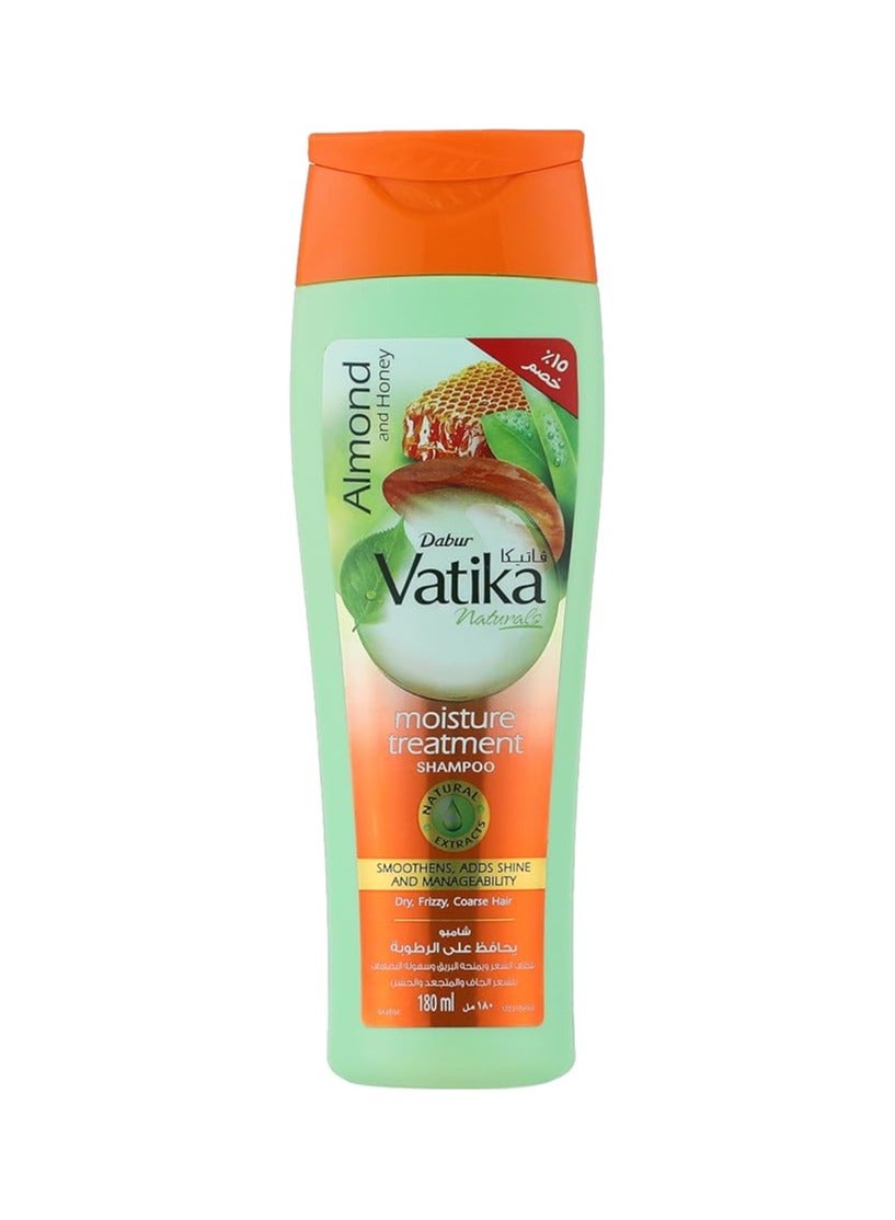 Vatika Naturals Shampoo Almond & Honey - 180 ML