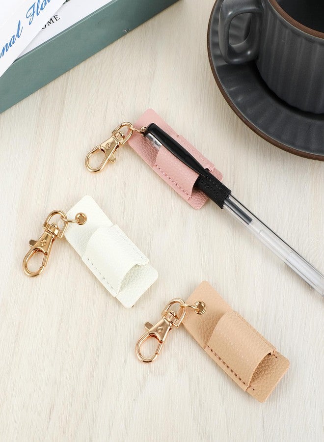 Thrymme Lanyard Pen Holder, 3 Pcs Anti-lost Badge Pen Holder for Lanyard (3 Colors) - Image 4