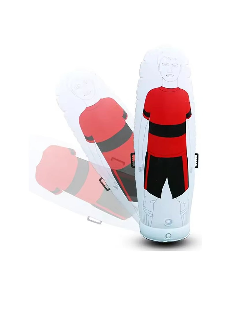 Spall Soccer Training Equipment PVC Inflatable Free Kick Football Dummy Goal Keeper Soccer Training Dummy  - Image 2