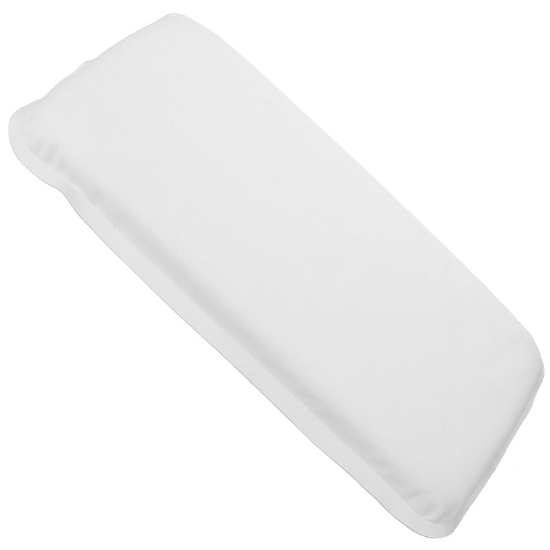 1pc Sponge Bathtub Pillow Bathtub Cushion Spa Bath Pillow for Shoulder Neck Support (White) - Image 1