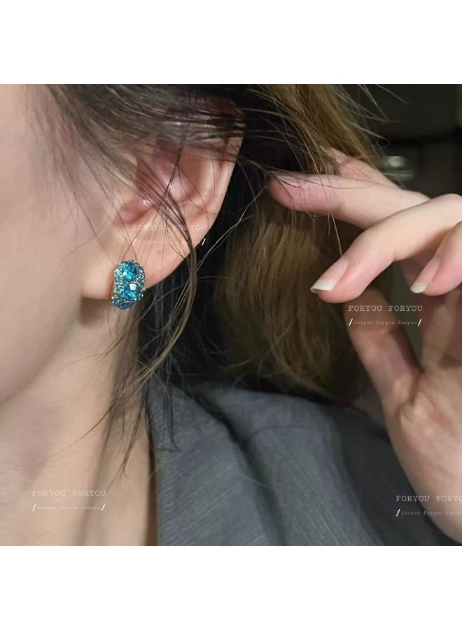 Goolsky Minimalist Metal Tassel Flower Earrings – Retro Chic Statement Dangle Earrings for Women, Metal Tassels & Flowers, Daily Wear/Casual Outfits - Image 2