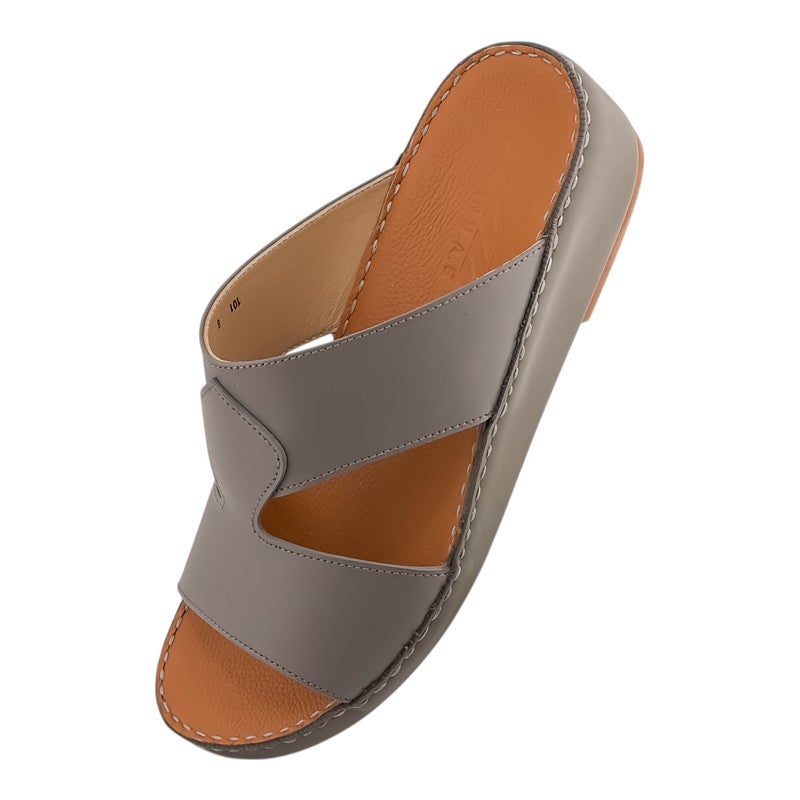 AET A E T Handmade Arabic Sandals For Men | Outdoor Mens Slippers | Everyday Flip Flops Open Toe | Arabic Genuine Softy Leather | New Design | Tan Footbed | Comfortable & LightWeight - Image 3