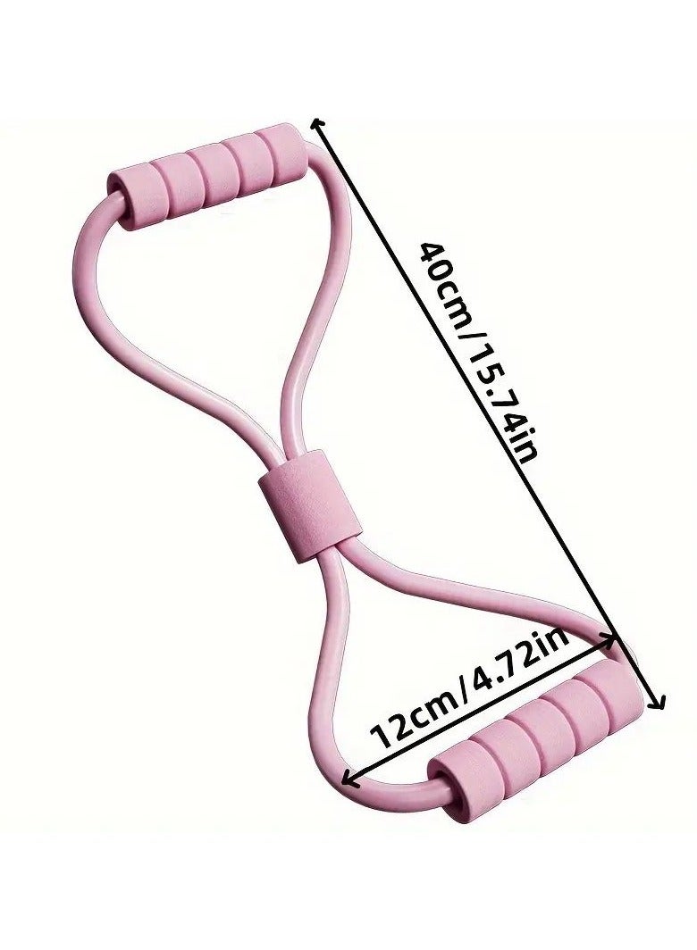 Goolsky Fitness Tensioner, Tension Rope, Fitness Yoga Elastic Band, Shoulder And Neck Stretching Exercise Band, Fitness Training Supplies, Yoga Supplies (1pc) - Image 4