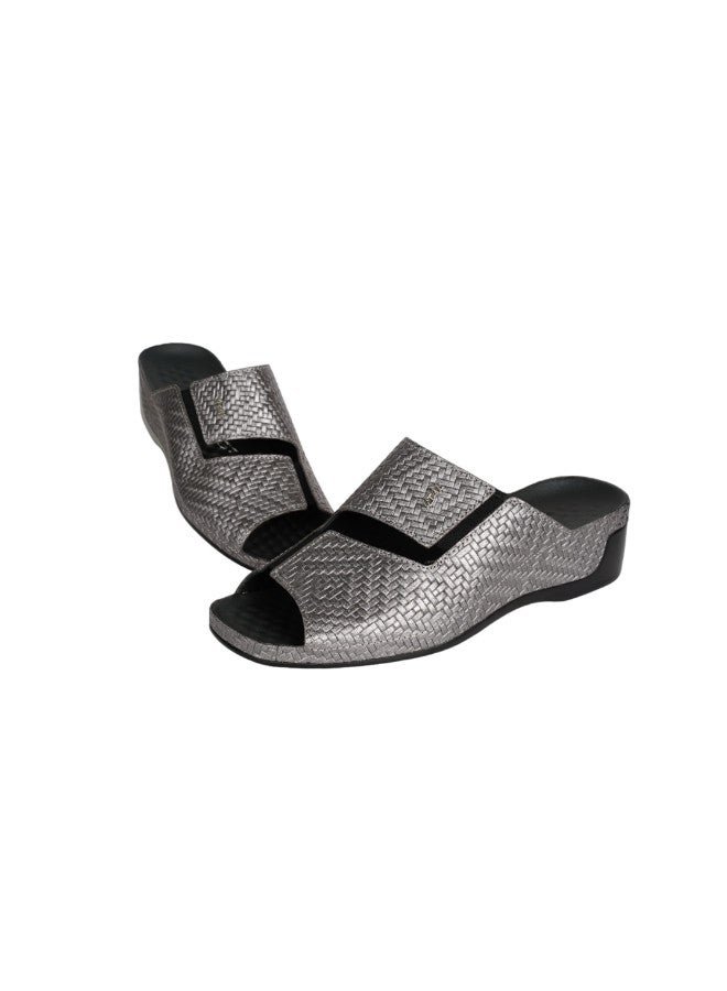 VITAL 148-1067 Vital Ladies Tina - Rocher Panero Sandals 0820 Silver - Image 3