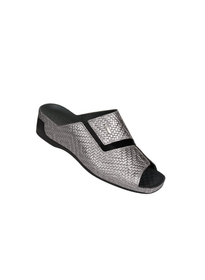 VITAL 148-1067 Vital Ladies Tina - Rocher Panero Sandals 0820 Silver - Image 1