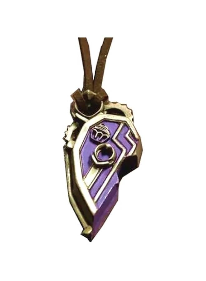 Anime Vi Cosplay Necklace,Punk Charm Necklace for Couple Friends Fans - Image 1
