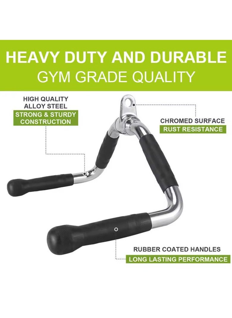 Pull Down Bar, Multi-Exercise Cable Attachment Bar, Steel Tricep Press Bar with Rubber Handles and Swivel Hanger Cable Stabilization Bar Cable handle - pzsku/ZD3C19CE1B8DB22ECEFC5Z/45/_/1734790266/bb8b8610-d3a5-4d2a-a702-9a0a86ec383a