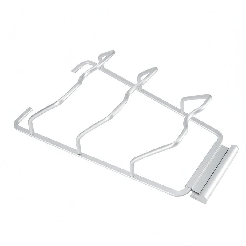 3 Tier Wall Mounted Pan Lid Storage Rack Pot Cover Organizer Holder Kitchen Accessories(Avec plateau de stockage d'eau ) - Image 2
