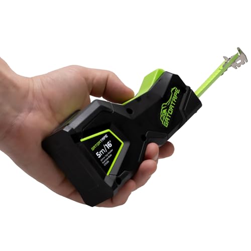 GATORTAPE MK2.0 – Precision Retractable Measuring Tape (Centimetres & Inches) | Top-View Internal Reading | Ideal for DIY, Carpentry & Construction - Image 5