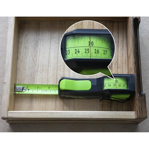 GATORTAPE MK2.0 – Precision Retractable Measuring Tape (Centimetres & Inches) | Top-View Internal Reading | Ideal for DIY, Carpentry & Construction - Image 4