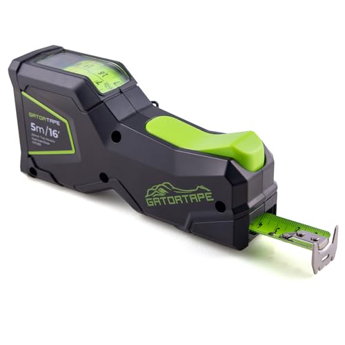 GATORTAPE MK2.0 – Precision Retractable Measuring Tape (Centimetres & Inches) | Top-View Internal Reading | Ideal for DIY, Carpentry & Construction - Image 1