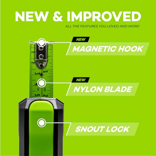 GATORTAPE MK2.0 – Precision Retractable Measuring Tape (Centimetres & Inches) | Top-View Internal Reading | Ideal for DIY, Carpentry & Construction - Image 2